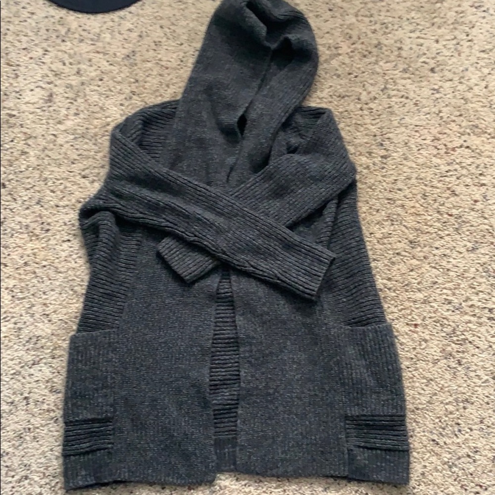 Cotton knit cardigan